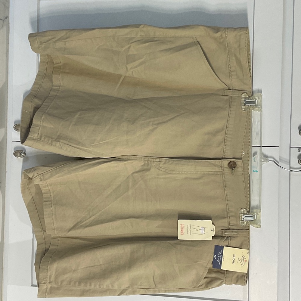 St. John's Bay Khaki Flat Front Shorts
